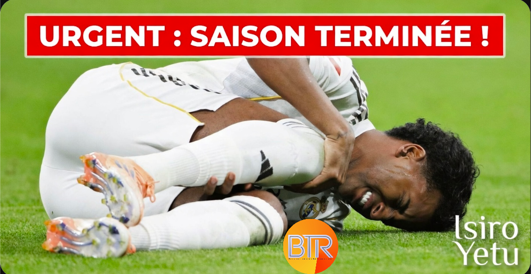 🚨 SÉISME AU REAL MADRID : Rodrygo Goes victime d'une double rupture dévastatrice, saison terminée !